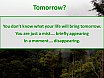 Tomorrow